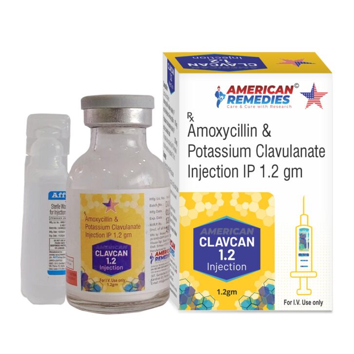 Clavcan 1.2 injection- 克拉维酸钾阿莫西林注射剂