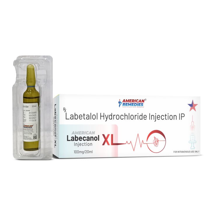 Labecanol XL Injection-盐酸拉贝洛尔注射液IP (100 毫克/20 毫升)