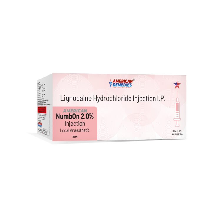 Numbon 2% 注射液 - 利多卡因注射液 IP 2%