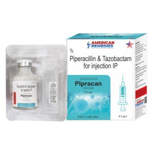 Pipracan Injection 4.5 g (哌拉西林4000mg+他唑巴坦500mg)