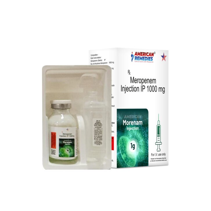 Morenam 1g 注射剂 - 美罗培南注射剂 IP 1000 毫克