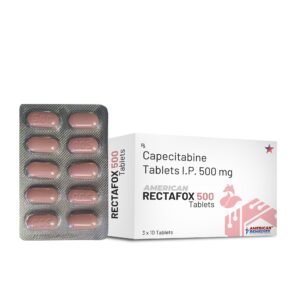 Rectafox 500 片剂 - 卡培他滨片剂 IP 500 毫克
